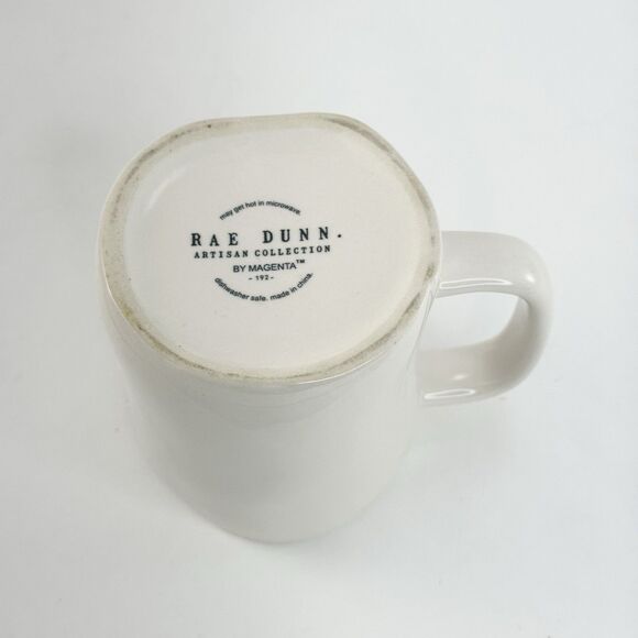 Rae Dunn "SPEAK YOUR MIND Coffee /Tea Mug Cup By Magenta - Picture 5 of 7